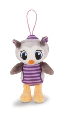 Nici 43969 Schlafmützen Eule Olafina Ca 14cm Mit Loop Schlaufe Plüsch