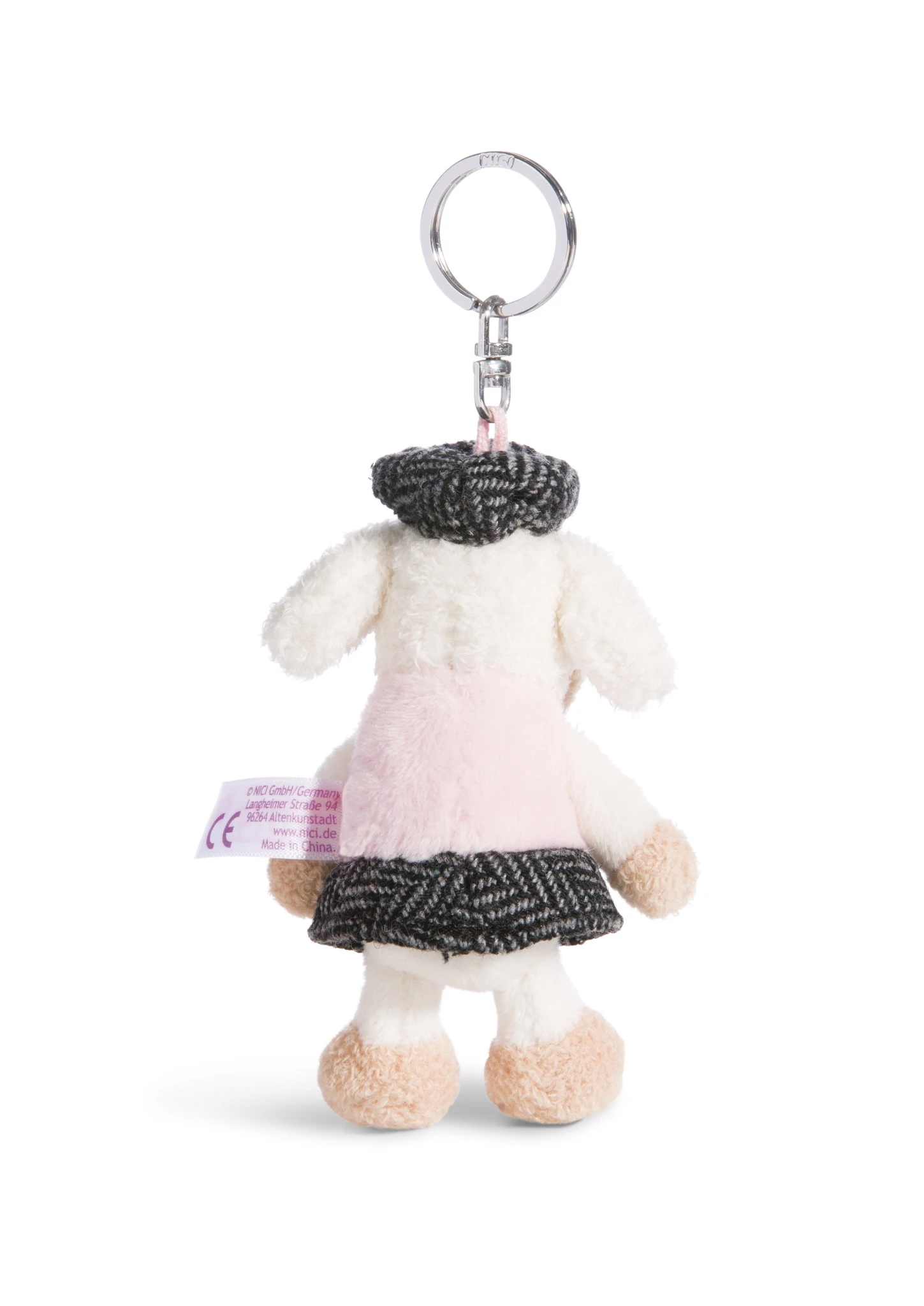 Nici 44262 Schlüsselanhänger Schaf Jolly Chic Ca 10cm Plüsch Jolly Journey In Paris – Bild 2