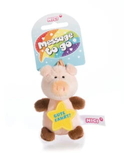 Nici 44870 Message To Go Loop 8cm Schwein – Gute Fahrt