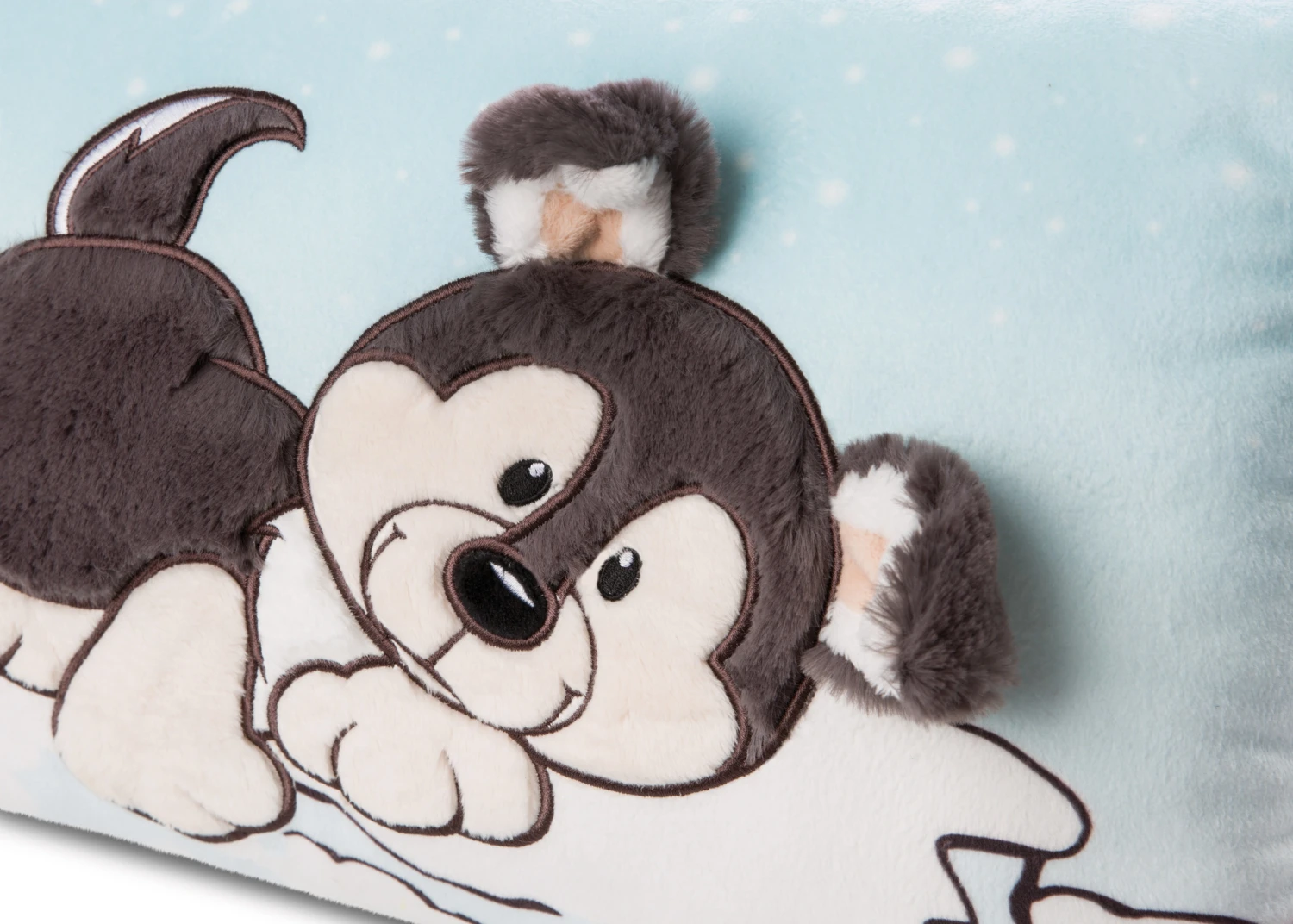 Nici 48577 Kissen Husky Swante Rechteckig 43x25cm Plüsch Winter Adventure – Bild 3