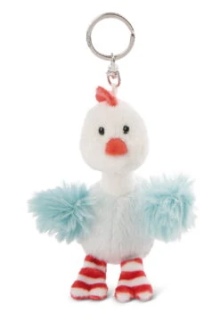 Nici 47773 Schlüsselanhänger Henne Chicklinde 11cm Farm Friends Plüsch GREEN
