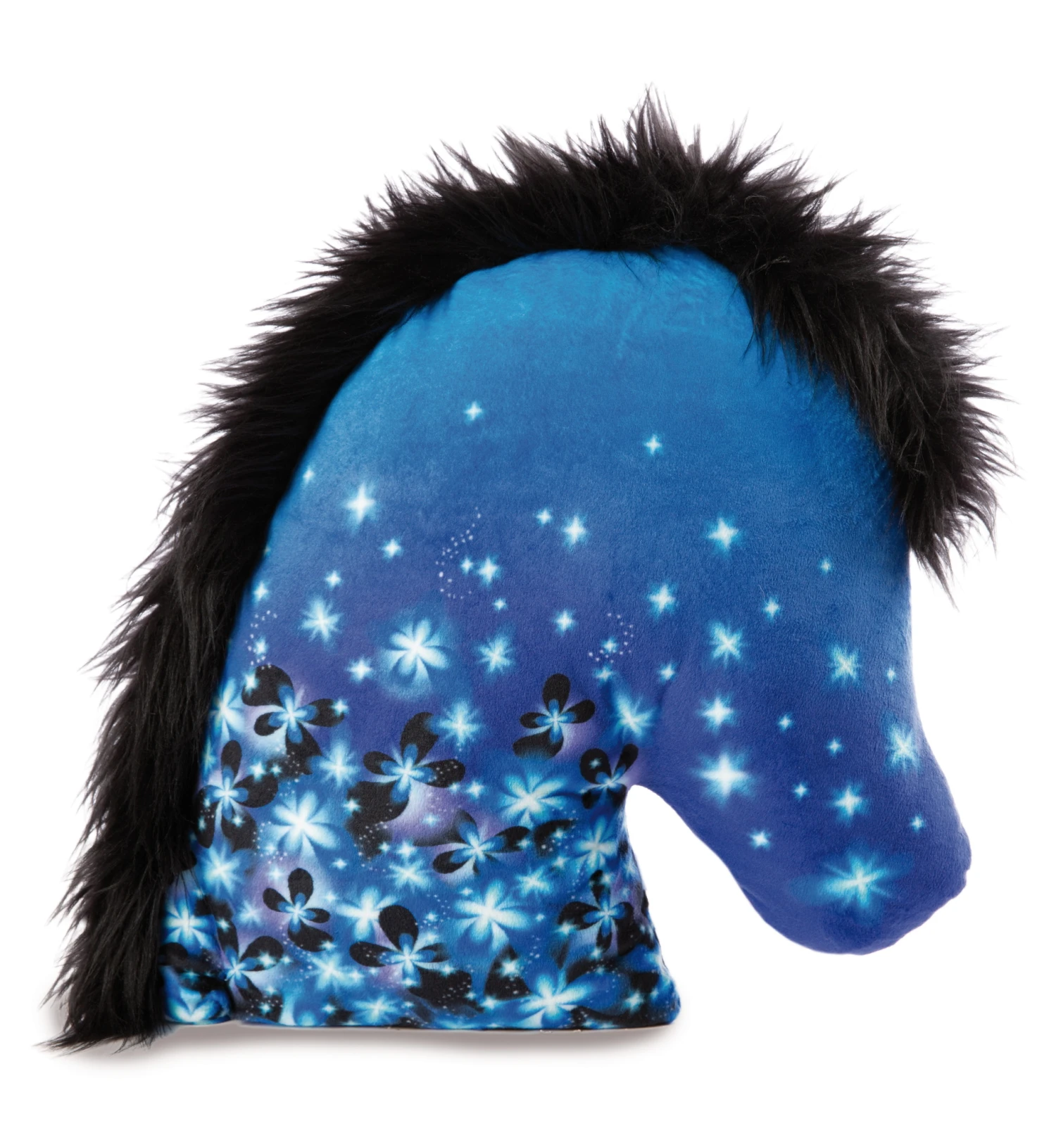 Nici 48756 Kissen Pony Starflower Blau Mit Loop Figürlich 33x33cm Plüsch GREEN – Bild 2