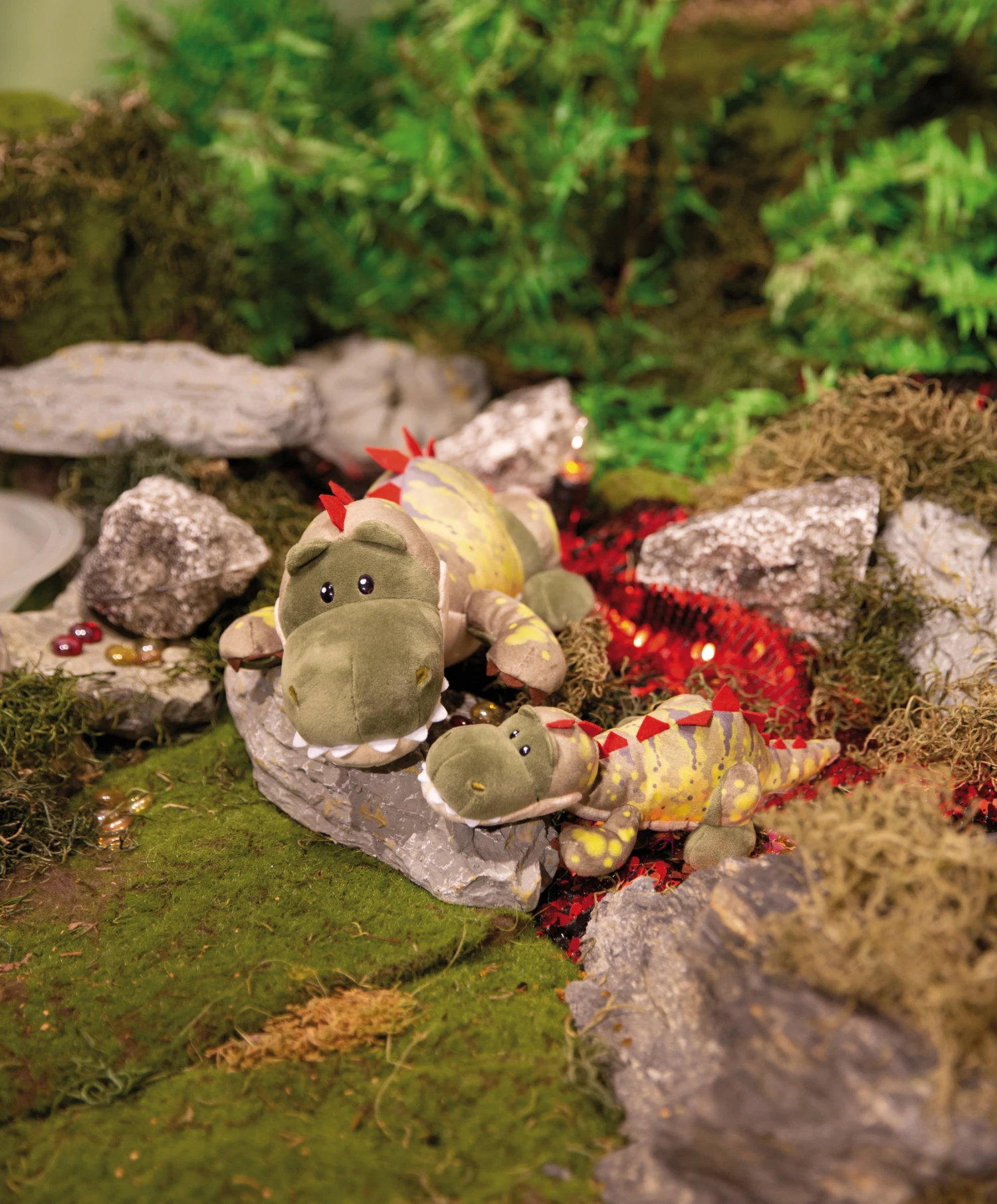 Nici 48817 Dinosaurier Fossily 45cm Liegend Plüsch Kuscheltier Dino GREEN – Bild 8