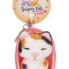 Nici 48842 Schlüsselanhänger Sleeping Pets 10cm Plüsch - Katze Glückskatze