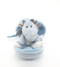 Nici 90351 Schlüsselanhänger Hellblauer Drache Im Ei 8cm Plüsch Taiwan Limited