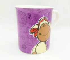 Nici 31522 Porzellantasse Schaf Jolly Liselle Lila Kaffeetasse Teetasse Jolly Friends